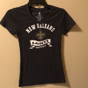 New Orleans Saints V-neck T-shirt